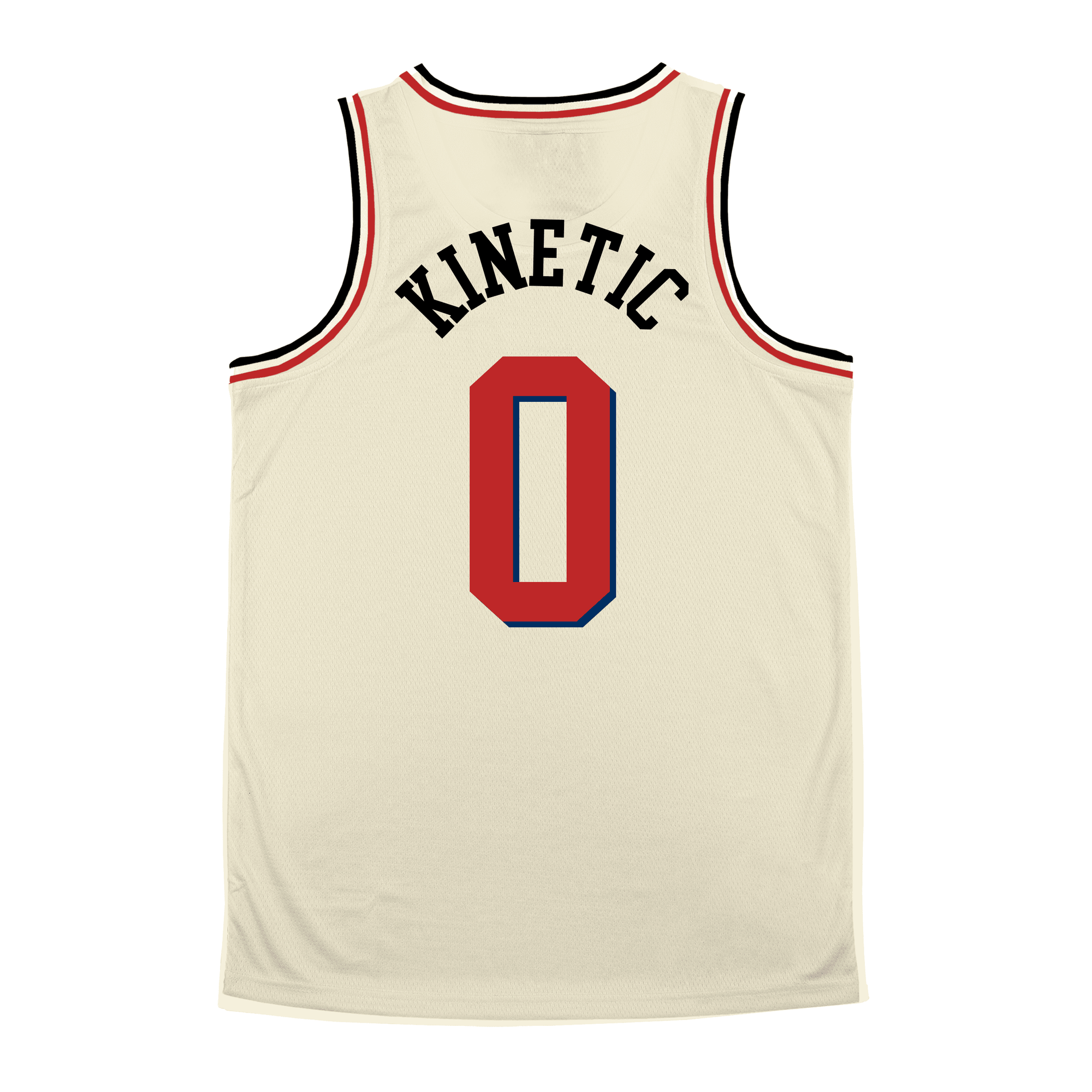 Kappa Delta Rho - VIntage Cream Basketball Jersey
