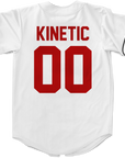 Kinetic ID - Classic Ballpark Red Baseball Jersey