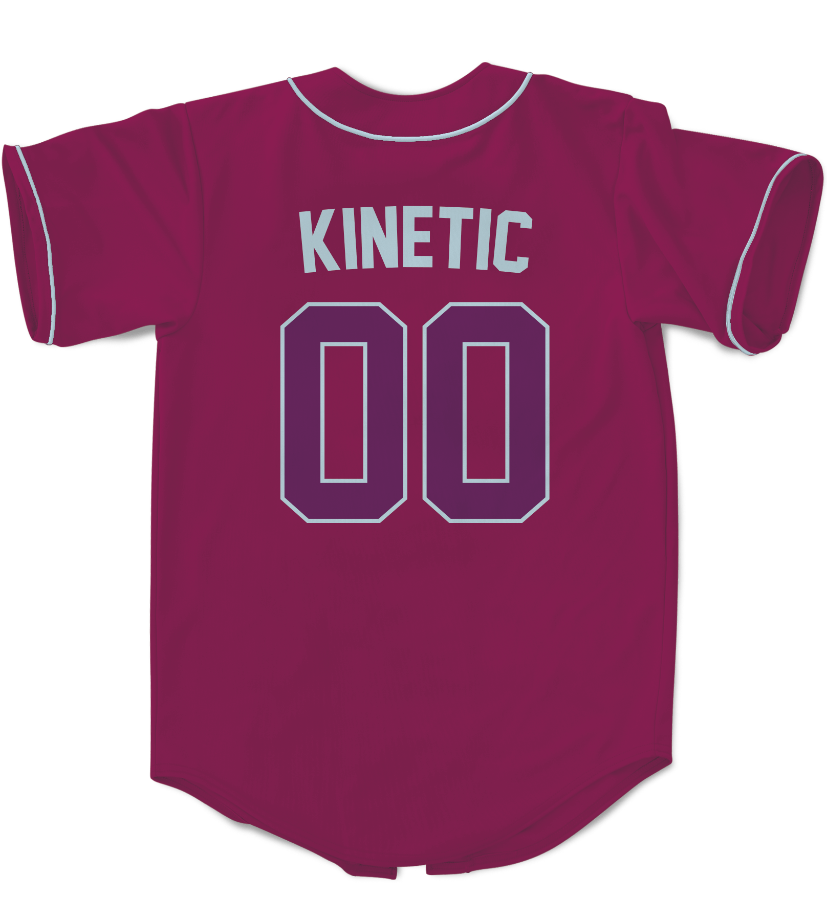 PI BETA PHI - The Block Baseball Jersey Premium Baseball Kinetic Society LLC 