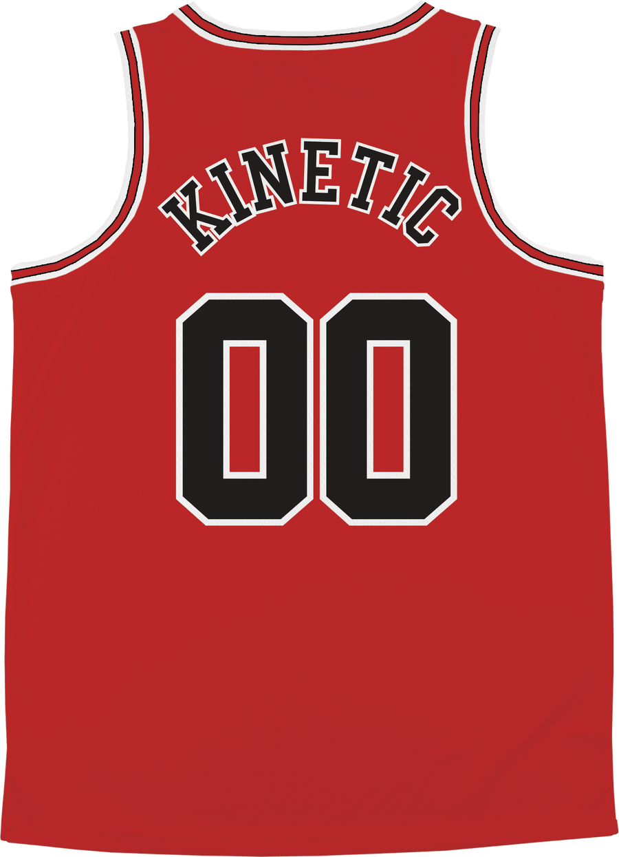 Acacia - Big Red Basketball Jersey - Kinetic Society
