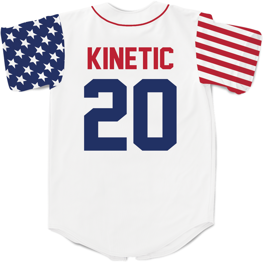 Zeta Psi - Flagship Baseball Jersey Premium Baseball Kinetic Society LLC 