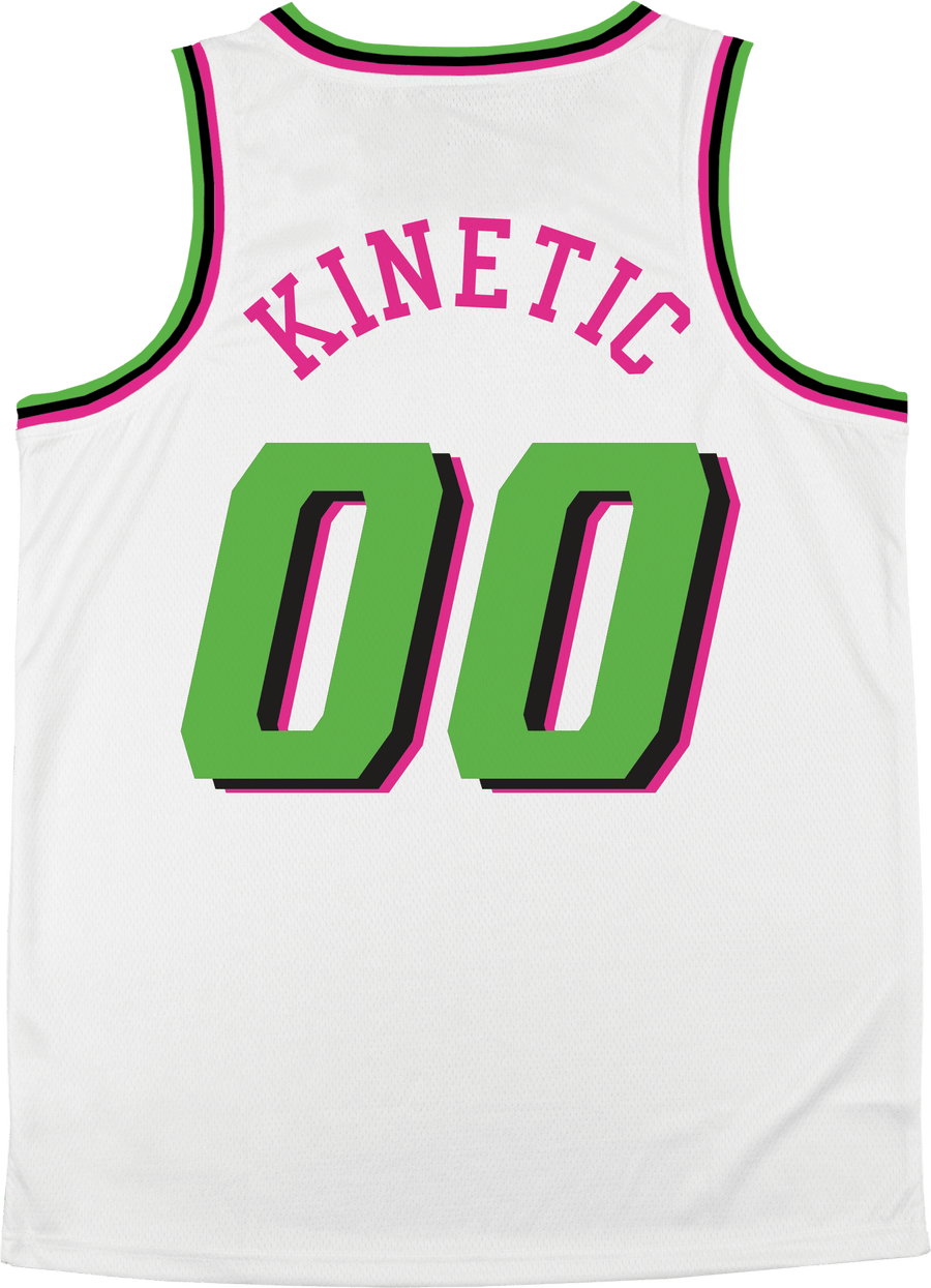 Chi Psi - Bubble Gum Basketball Jersey - Kinetic Society