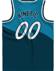 Kinetic ID - Blue Storm Basketball Jersey
