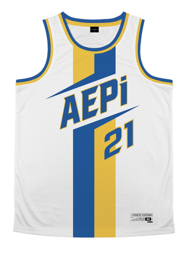 ALPHA EPSILON PI - Middle Child Basketball Jersey Premium Basketball Kinetic Society LLC 