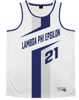 LAMBDA PHI EPSILON - Middle Child Basketball Jersey Premium Basketball Kinetic Society LLC 