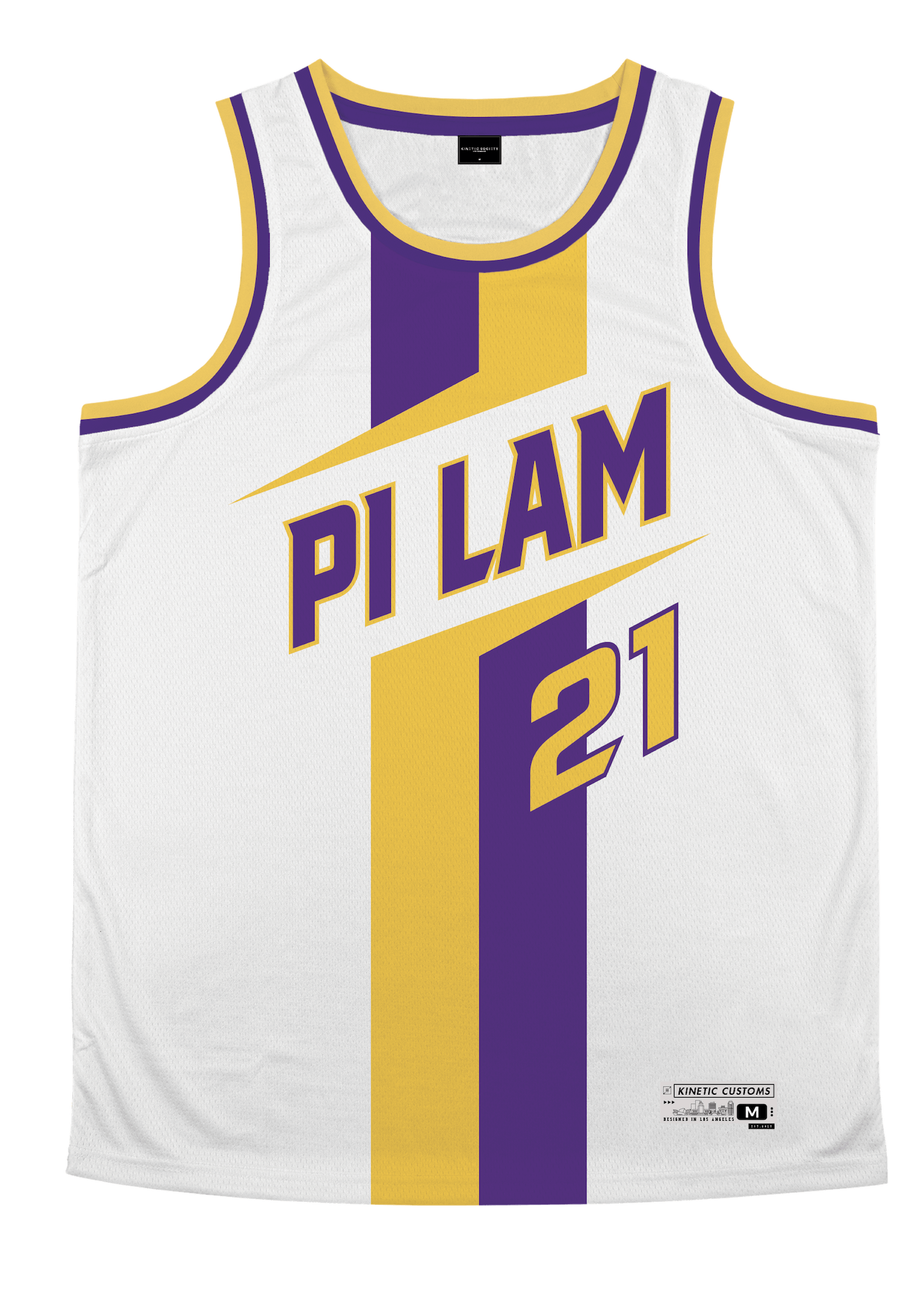 Pi Lambda Phi - Middle Child Basketball Jersey Premium Basketball Kinetic Society LLC 