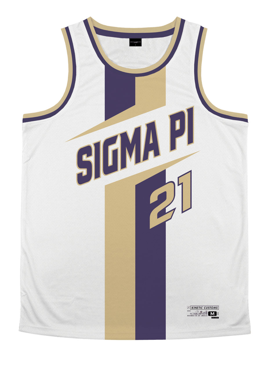 Sigma Pi - Middle Child Basketball Jersey Premium Basketball Kinetic Society LLC 