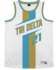 DELTA DELTA DELTA - Middle Child Basketball Jersey Premium Basketball Kinetic Society LLC 