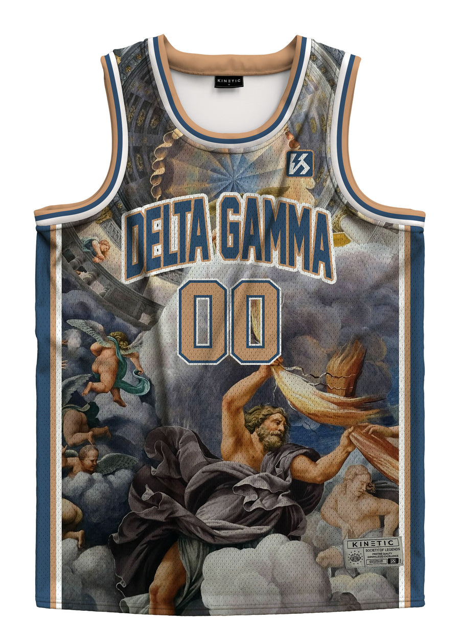 Delta Gamma - NY Basketball Jersey – Kinetic Society LLC