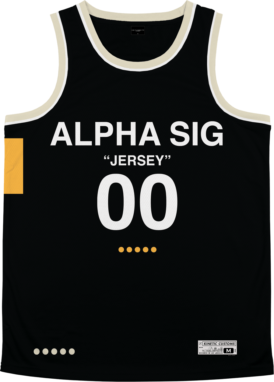 Alpha Sigma Phi - OFF-MESH Basketball Jersey Premium Basketball Kinetic Society LLC 
