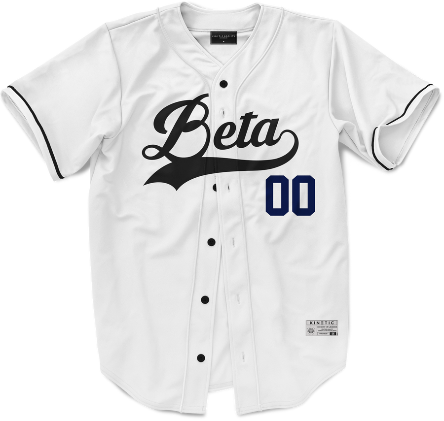 Beta Theta Pi - Classic Ballpark Blue Baseball Jersey