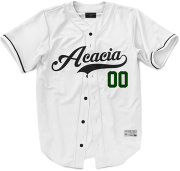 Acacia - Classic Ballpark Green Baseball Jersey