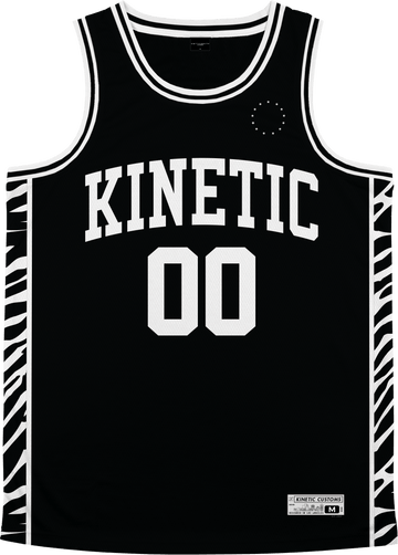 Kinetic ID - Zebra Flex Basketball Jersey Premium Basketball Kinetic Society LLC 