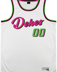 Delta Kappa Epsilon - Bubble Gum Basketball Jersey - Kinetic Society