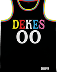 Delta Kappa Epsilon - Crayon House Basketball Jersey Premium Basketball Kinetic Society LLC 