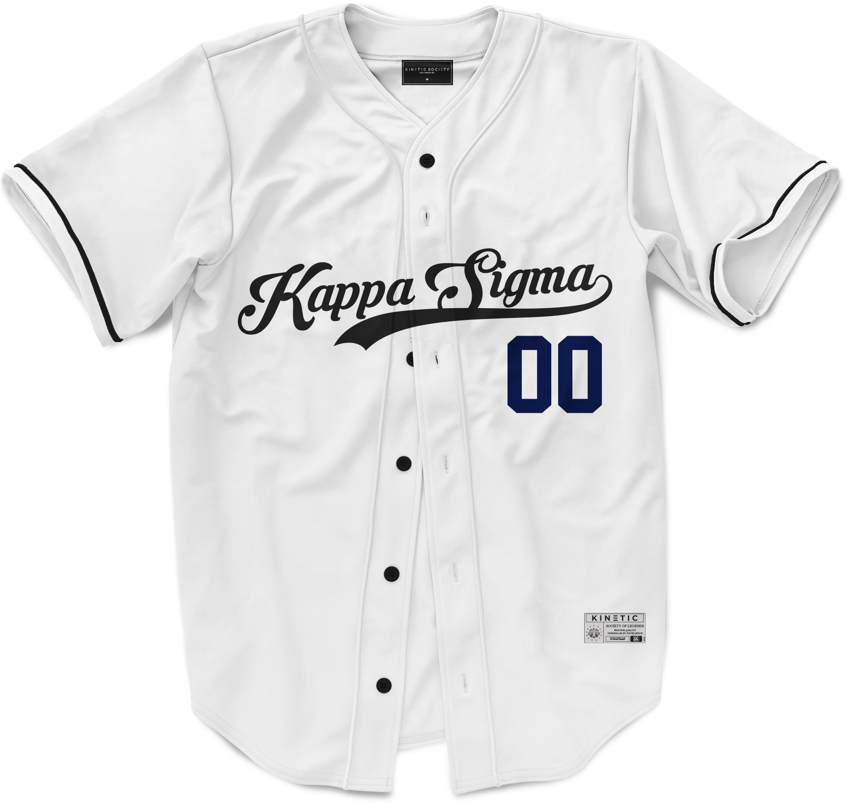 Kappa Sigma - Classic Ballpark Blue Baseball Jersey