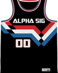 Alpha Sigma Phi - Victory Streak Basketball Jersey - Kinetic Society