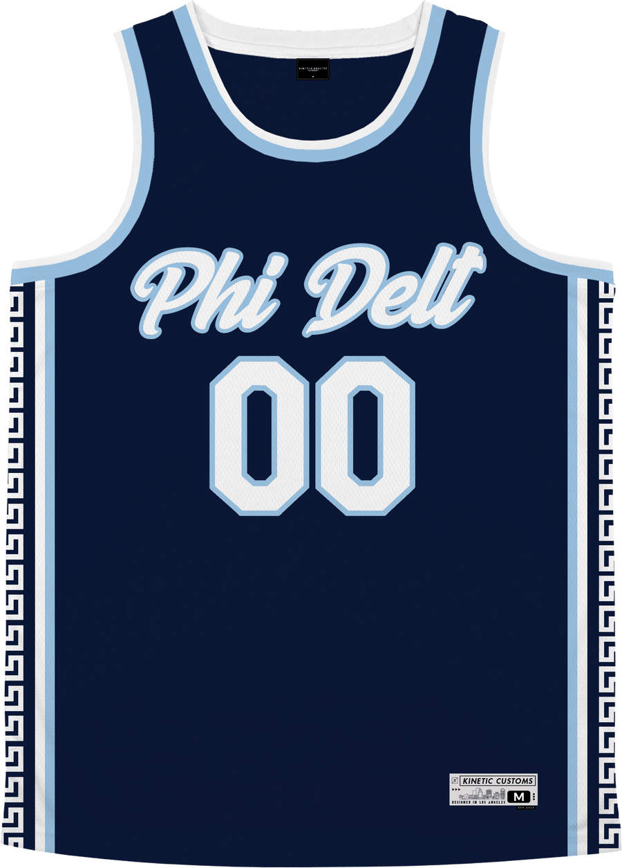 Phi Delta Theta - Templar Basketball Jersey - Kinetic Society