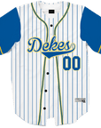 Delta Kappa Epsilon - House Baseball Jersey Premium Baseball Kinetic Society LLC 