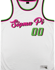 Sigma Pi - Bubble Gum Basketball Jersey Premium Basketball Kinetic Society LLC 