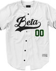 Beta Theta Pi - Classic Ballpark Green Baseball Jersey