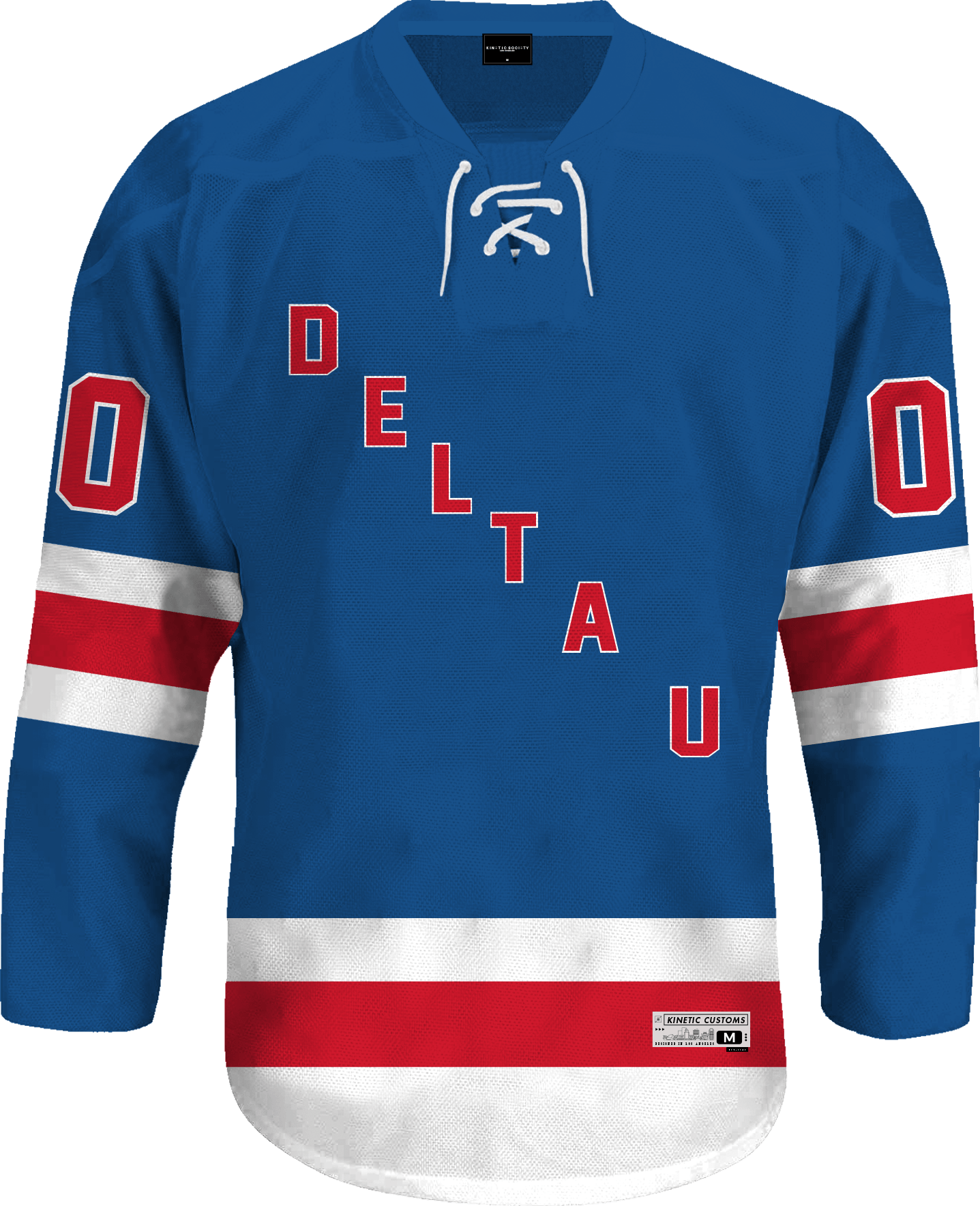 Delta Upsilon - Blue Legend Hockey Jersey - Kinetic Society