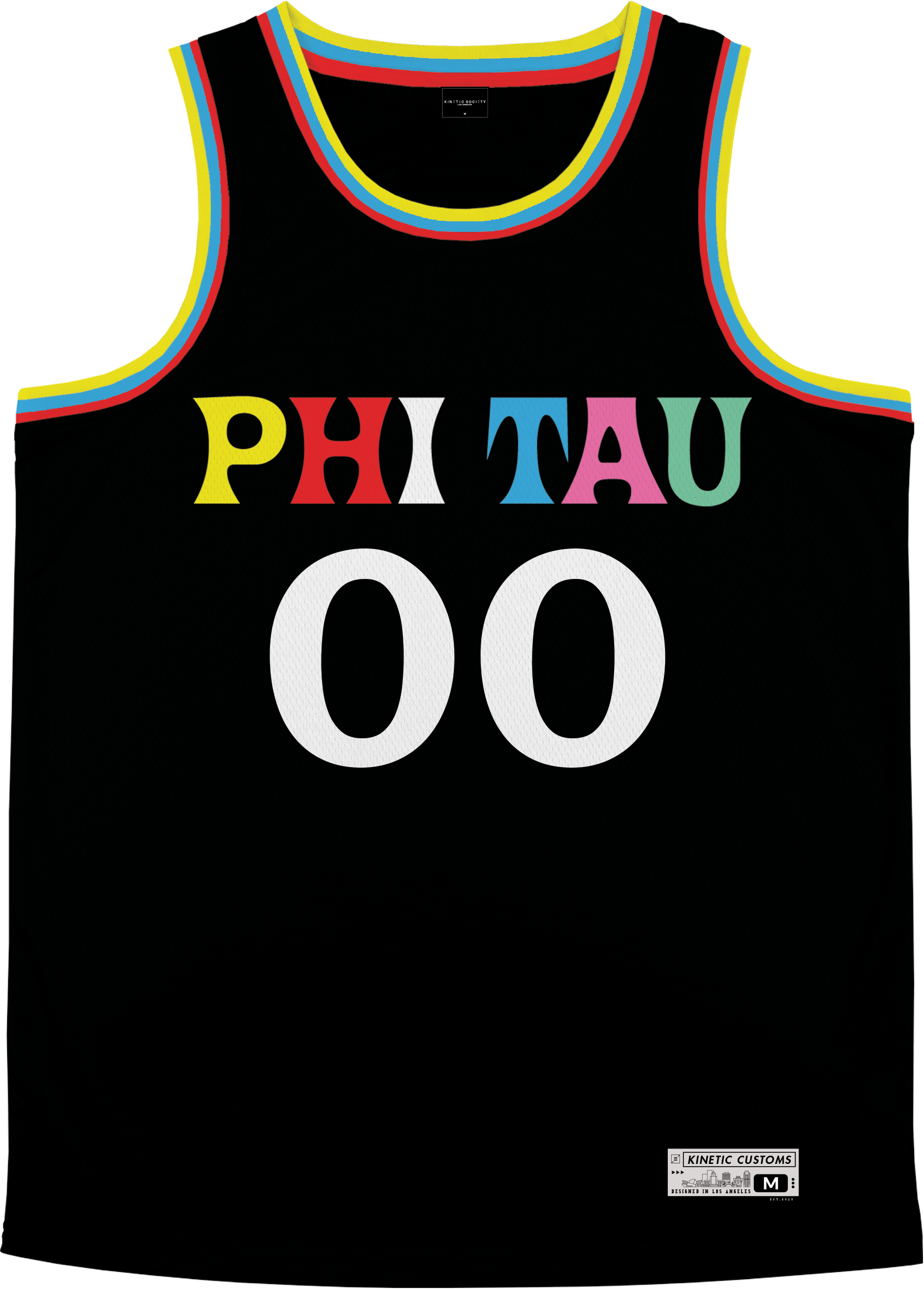 Phi Kappa Tau - Crayon House Basketball Jersey Premium Basketball Kinetic Society LLC 