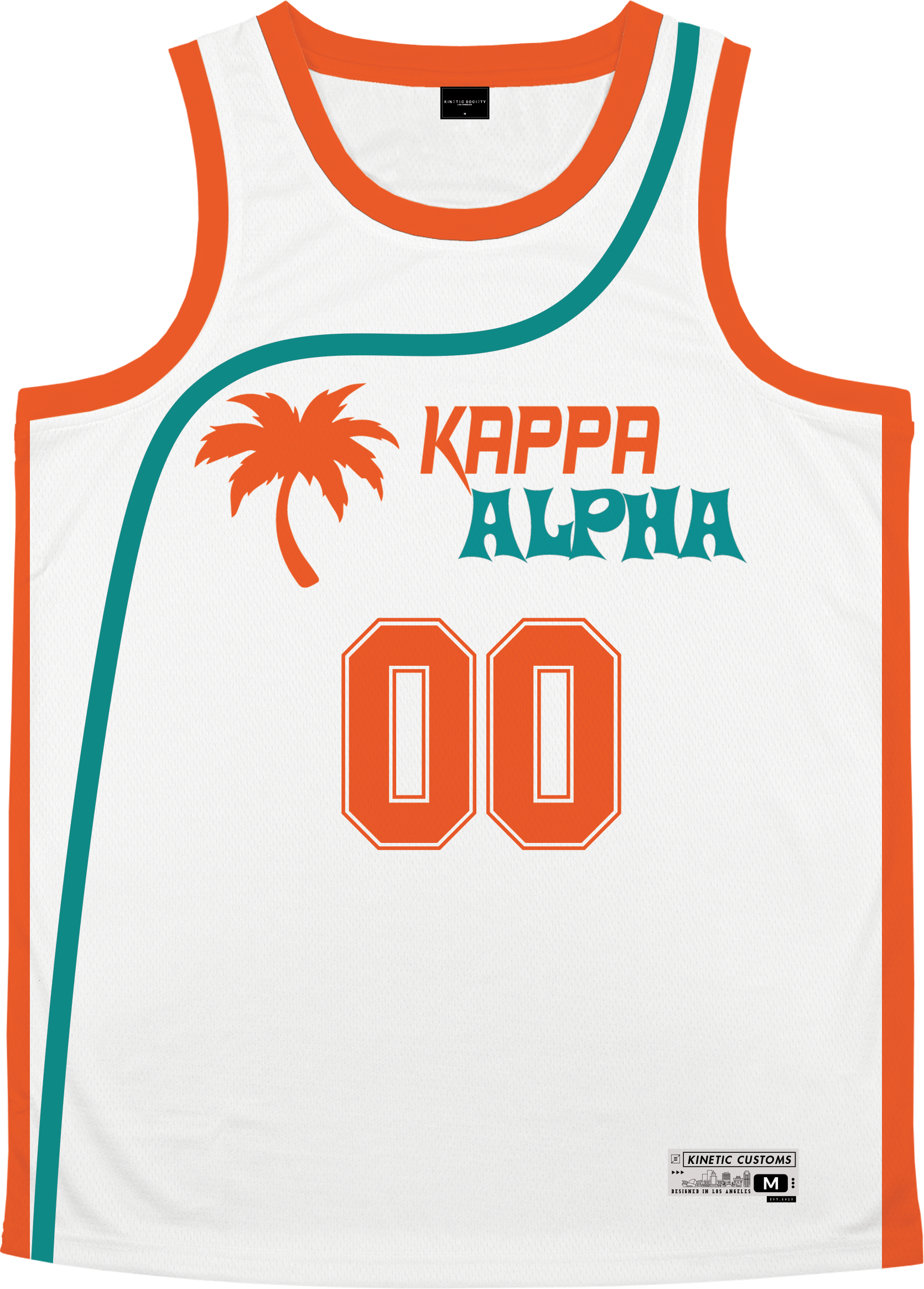 Kappa Alpha Order - Tropical Basketball Jersey Premium Basketball Kinetic Society LLC 