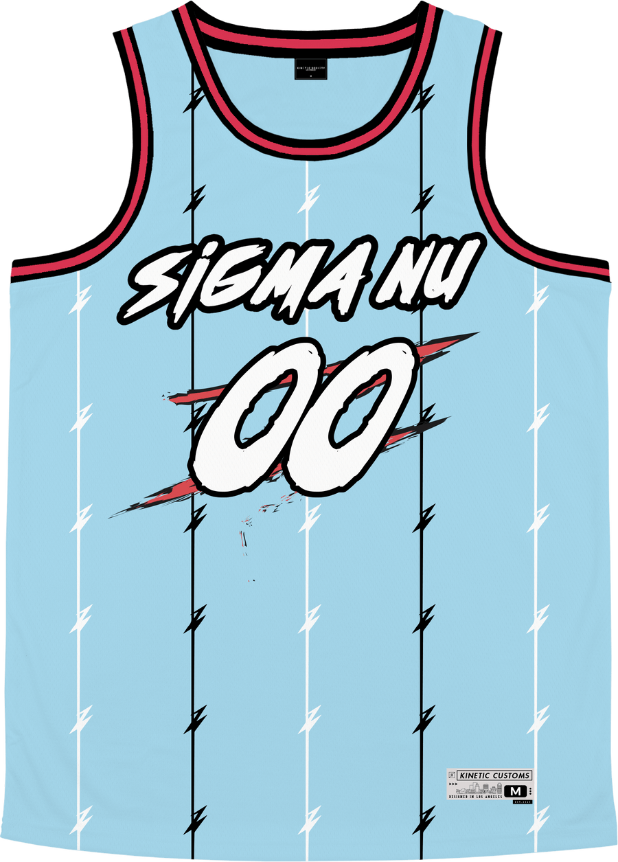 Sigma Nu - Atlantis Basketball Jersey Premium Basketball Kinetic Society LLC 