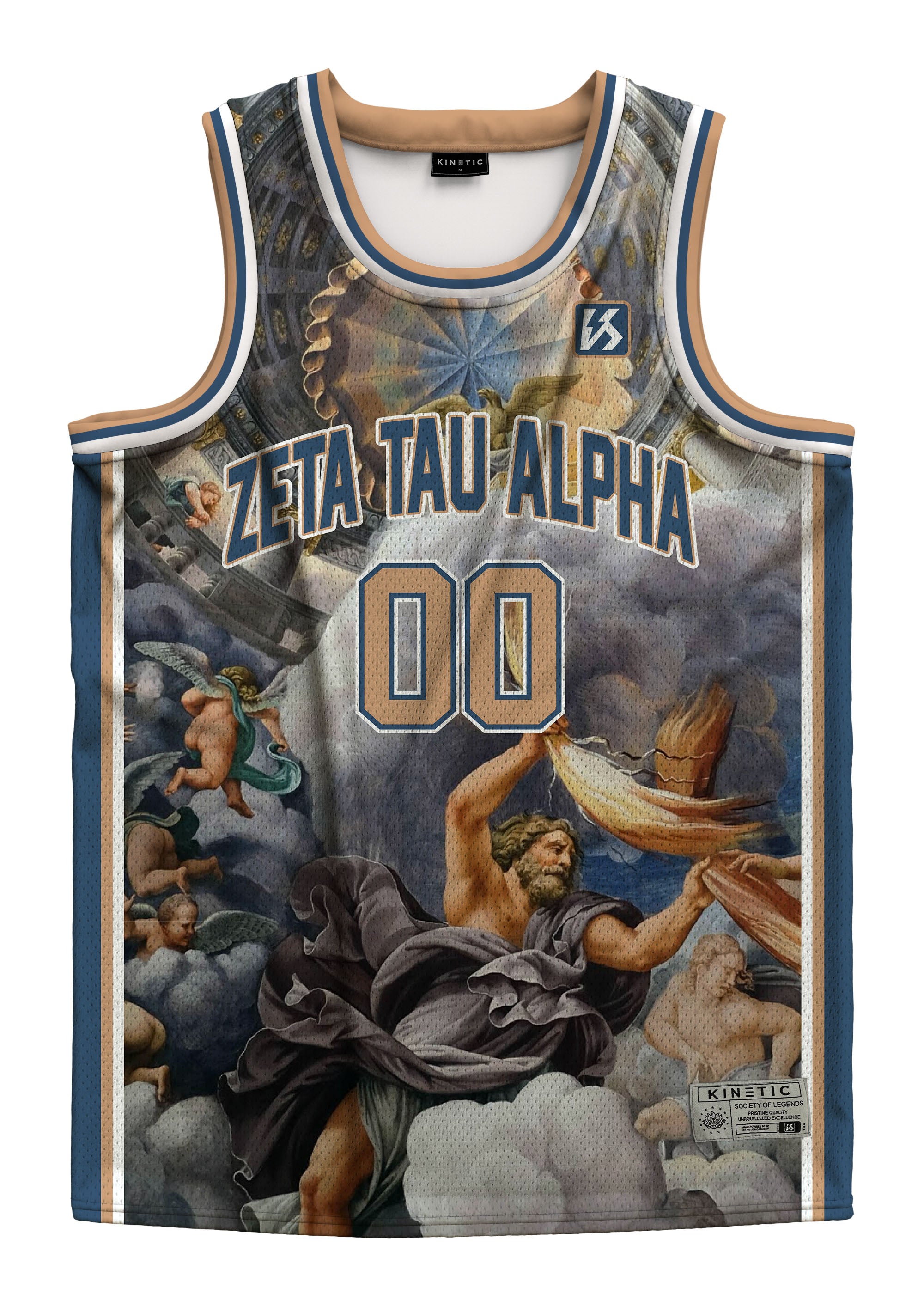 Zeta Tau Alpha - NY Basketball Jersey