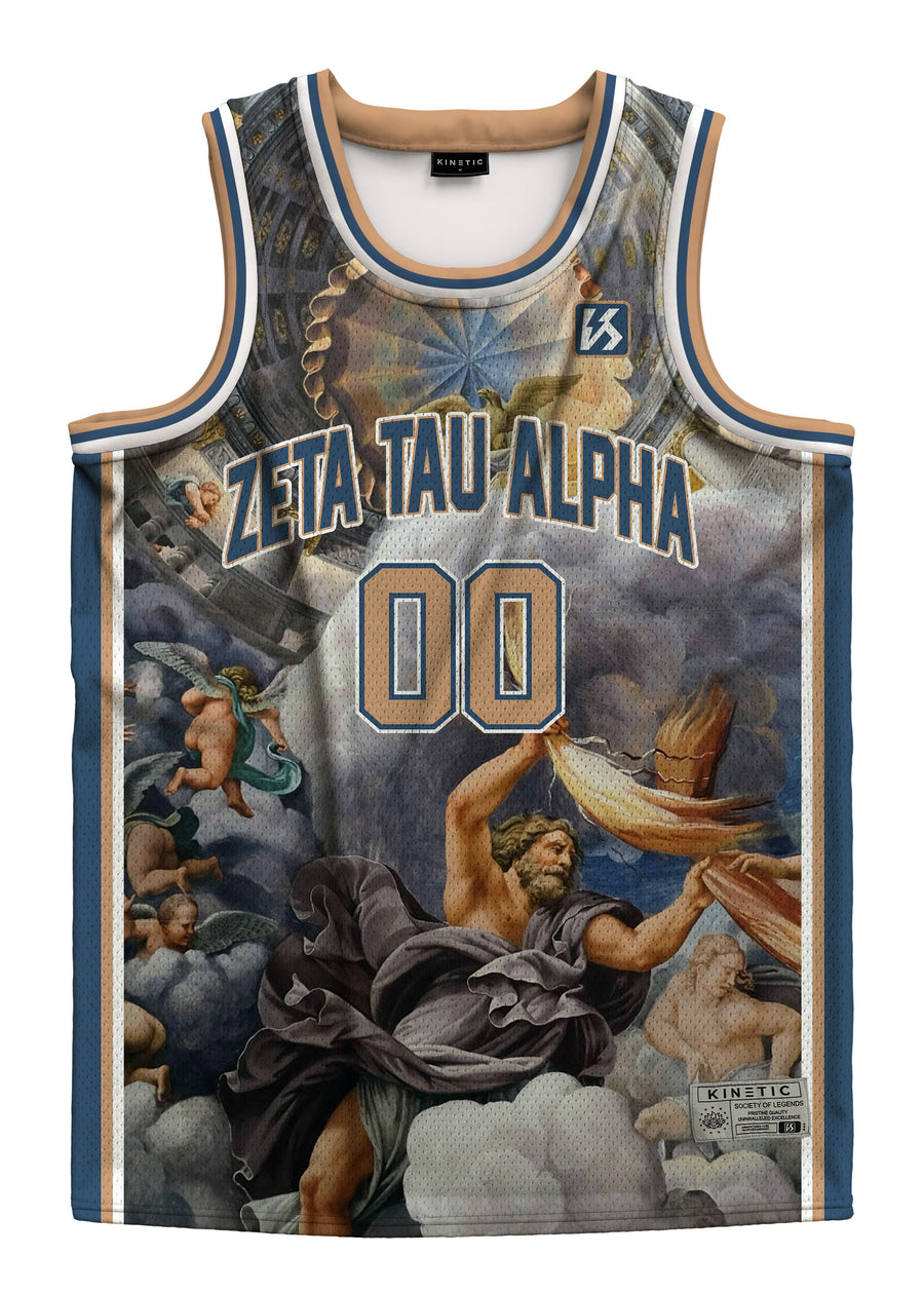 Zeta Tau Alpha - NY Basketball Jersey