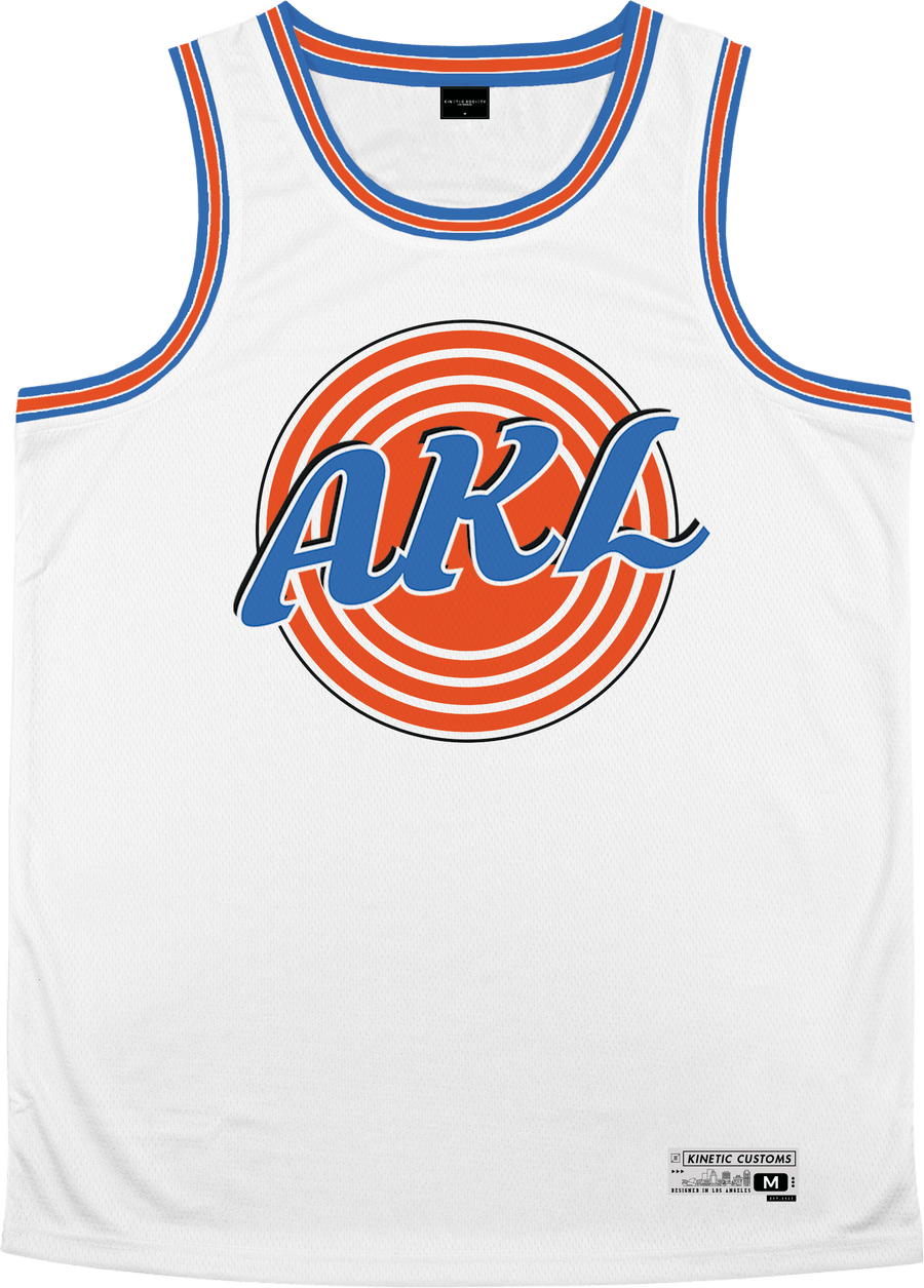 Alpha Kappa Lambda - Vintage Basketball Jersey Premium Basketball Kinetic Society LLC 