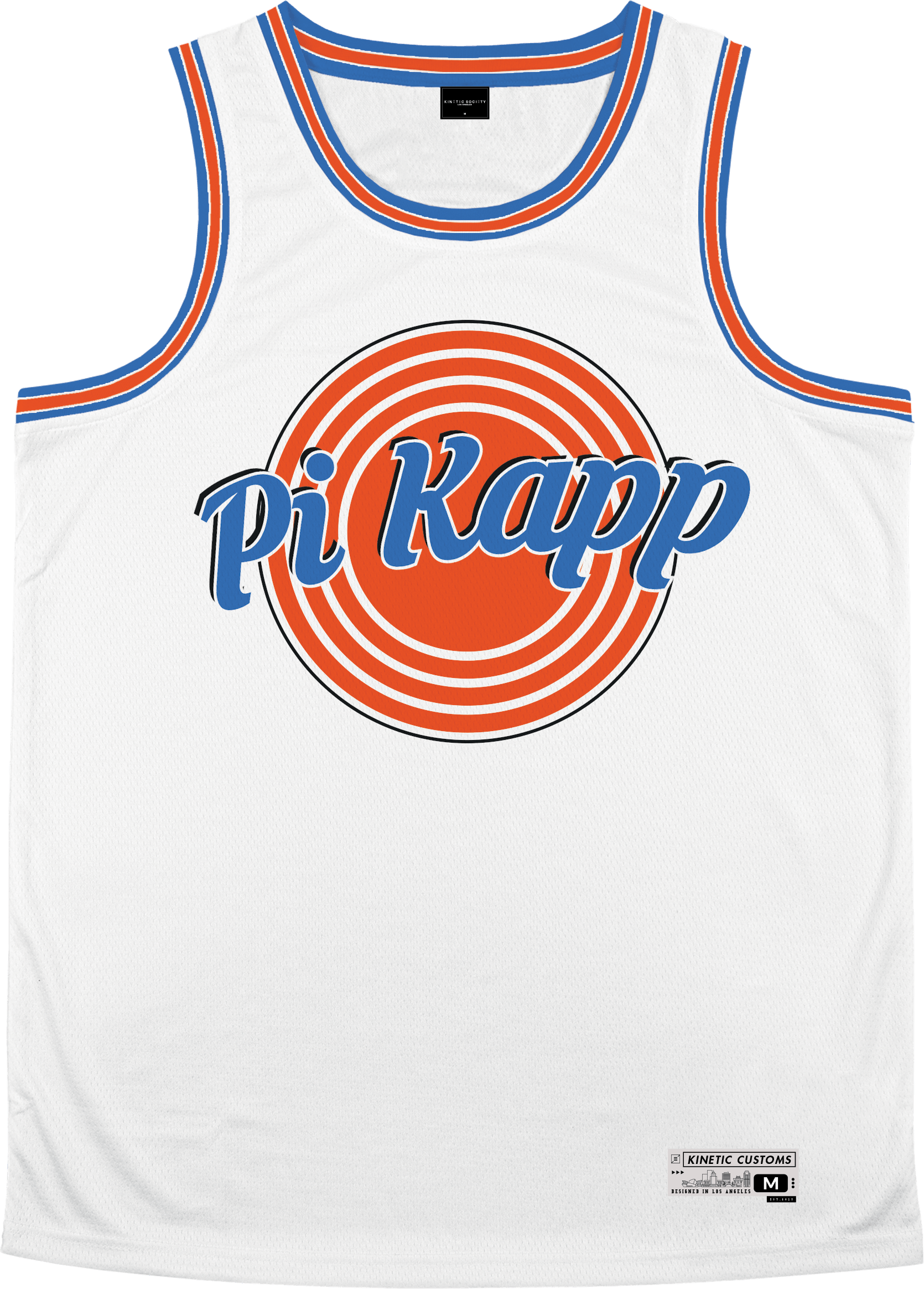 Pi Kappa Phi - Vintage Basketball Jersey Premium Basketball Kinetic Society LLC 