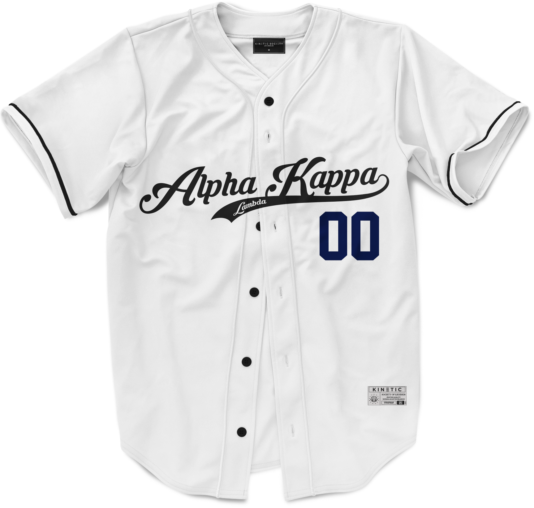 Alpha Kappa Lambda - Classic Ballpark Blue Baseball Jersey