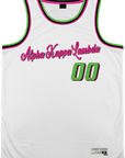 Alpha Kappa Lambda - Bubble Gum Basketball Jersey Premium Basketball Kinetic Society LLC 