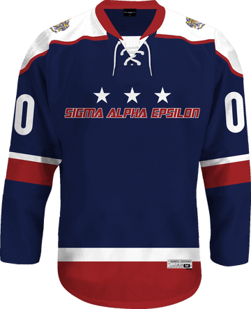 Sigma Alpha Epsilon - Fame Hockey Jersey - Kinetic Society
