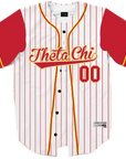 Theta Chi - House Baseball Jersey Premium Baseball Kinetic Society LLC 