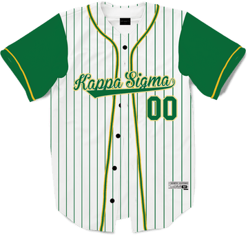 Kappa Sigma - House Baseball Jersey Premium Baseball Kinetic Society LLC 