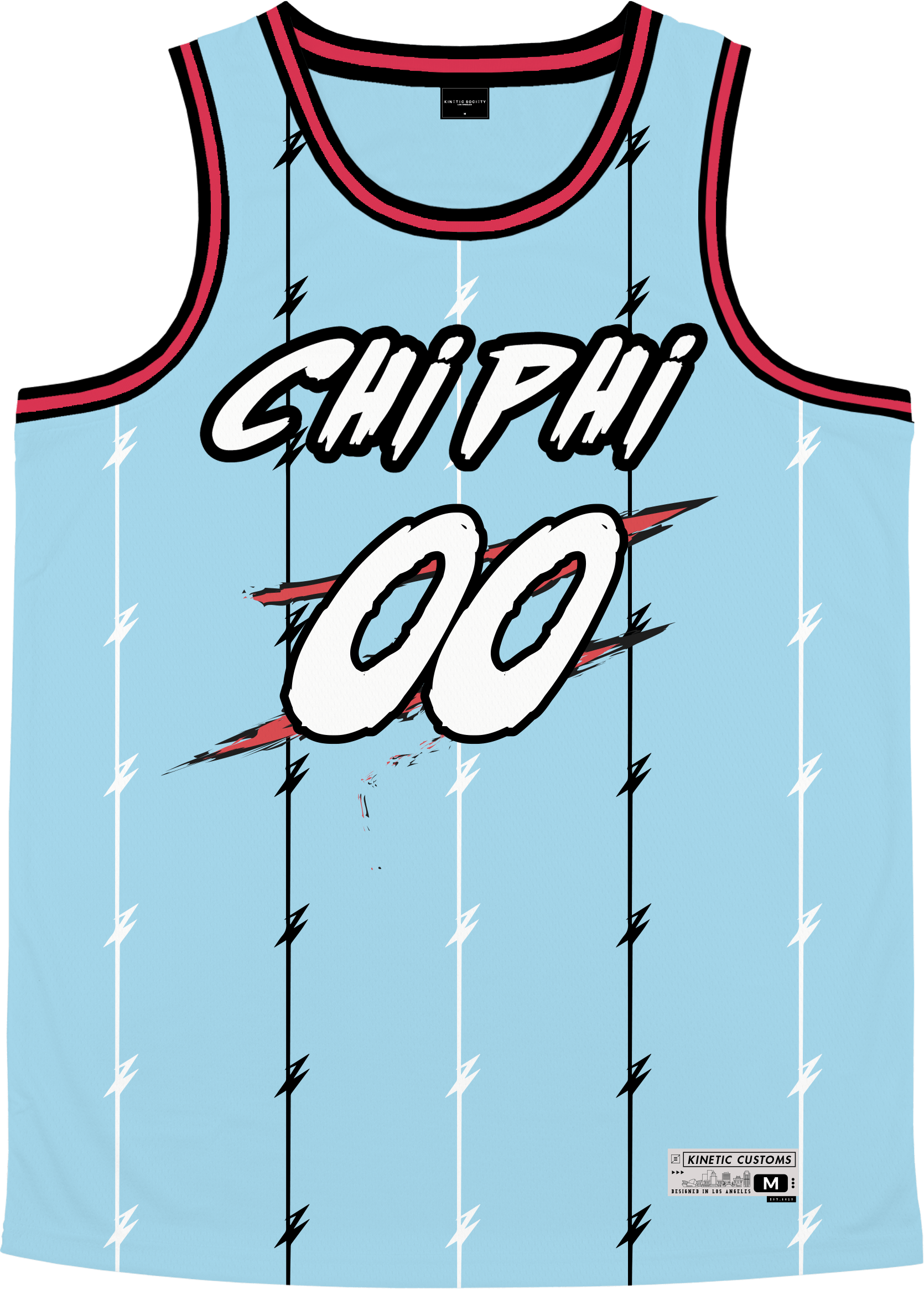 Chi Phi - Atlantis Basketball Jersey - Kinetic Society