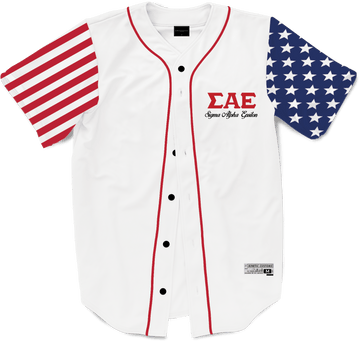 Sigma Alpha Epsilon - Flagship Baseball Jersey - Kinetic Society