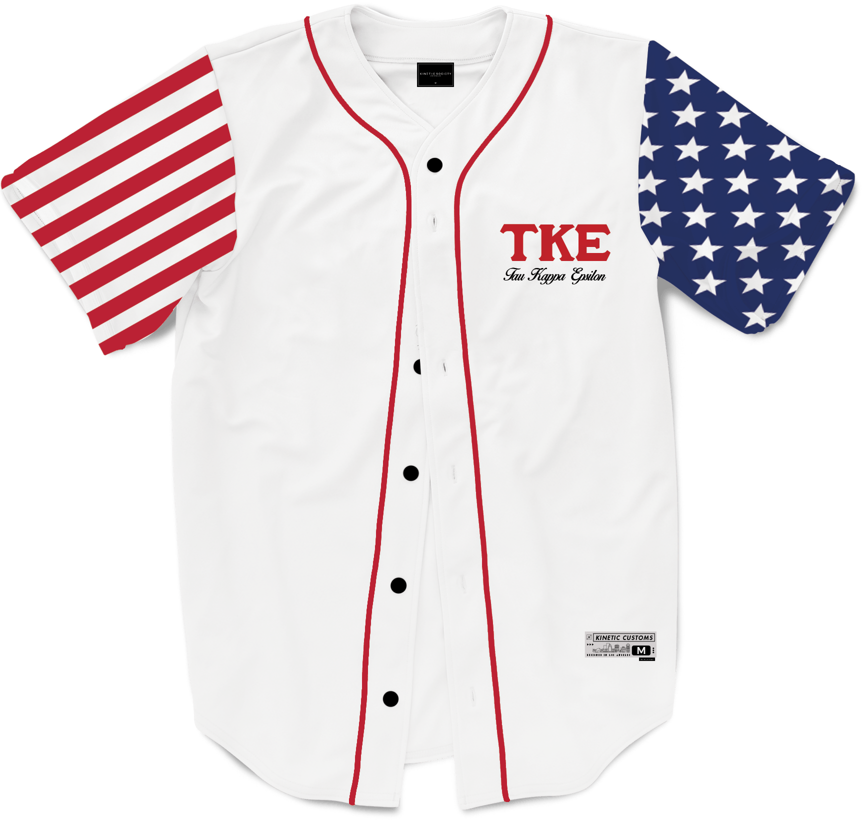 Tau Kappa Epsilon - Flagship Baseball Jersey - Kinetic Society