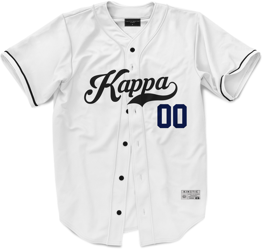 Kappa Kappa Gamma - Classic Ballpark Blue Baseball Jersey