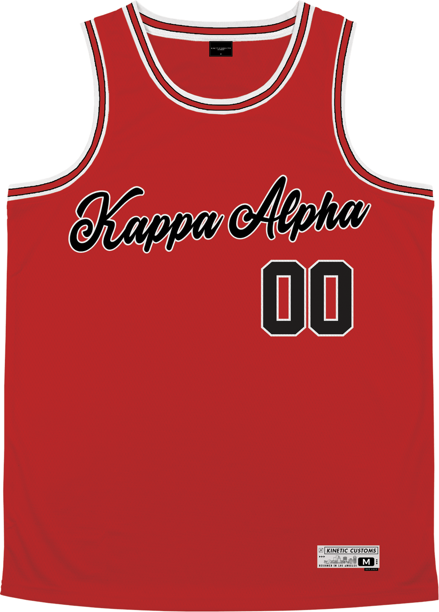 Kappa Alpha Order - Big Red Basketball Jersey - Kinetic Society