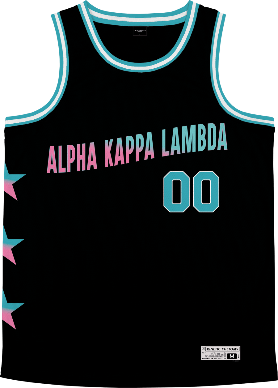 Alpha Kappa Lambda - Cotton Candy Basketball Jersey Premium Basketball Kinetic Society LLC 
