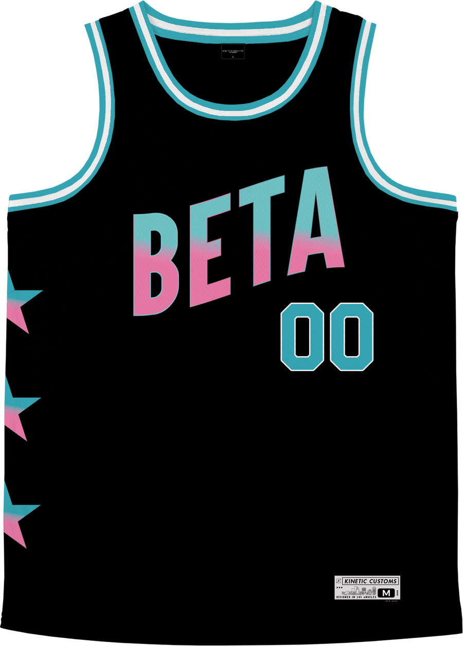 Beta Theta Pi - Cotton Candy Basketball Jersey - Kinetic Society