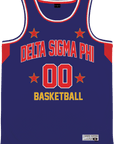 Delta Sigma Phi - Retro Ballers Basketball Jersey - Kinetic Society