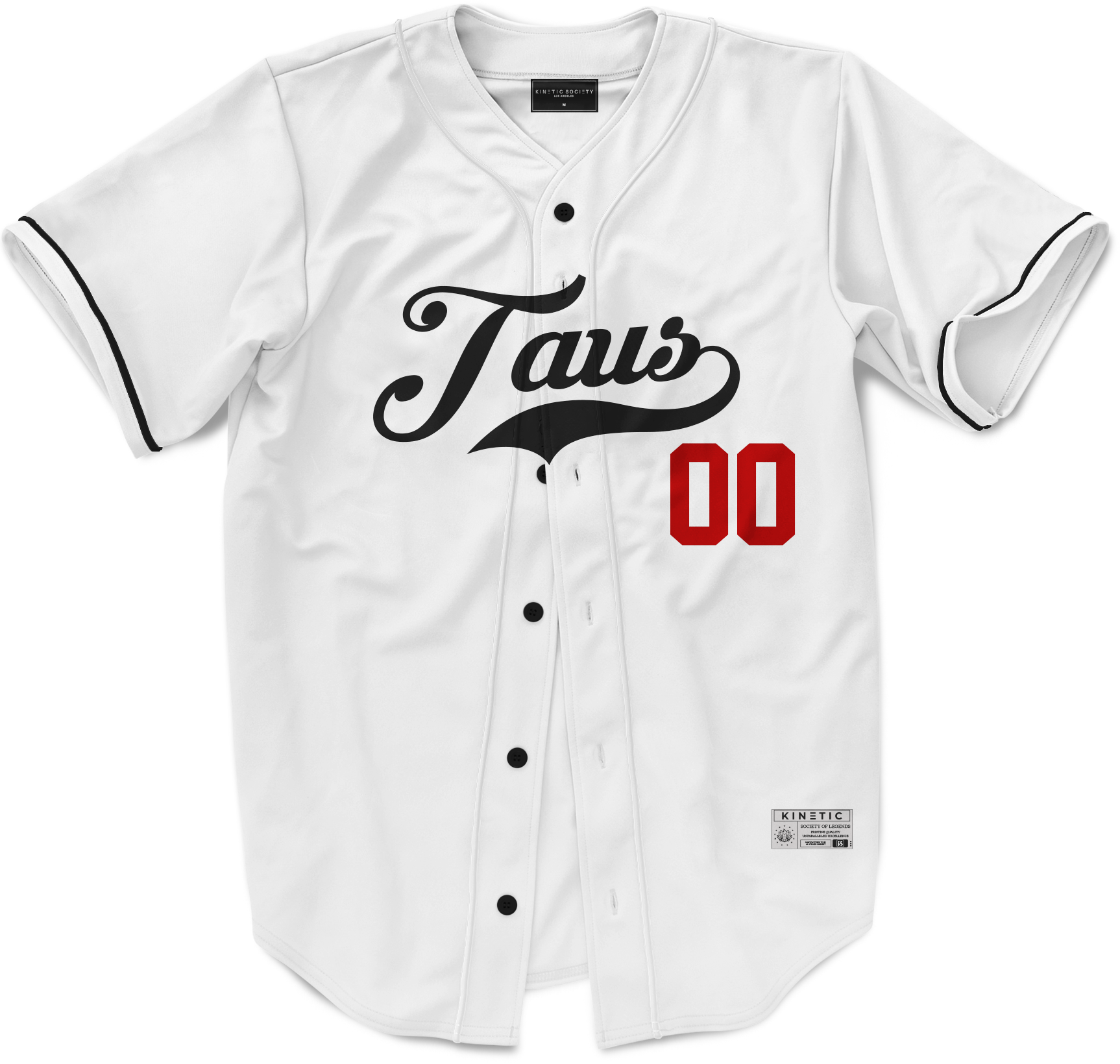 Alpha Tau Omega - Classic Ballpark Red Baseball Jersey
