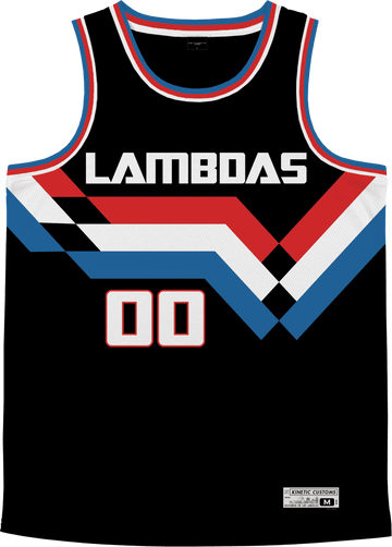 Lambda Phi Epsilon - Victory Streak Basketball Jersey - Kinetic Society