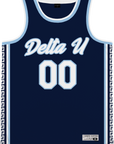 Delta Upsilon - Templar Basketball Jersey - Kinetic Society