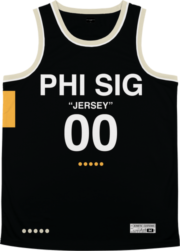 Phi Sigma Kappa - OFF-MESH Basketball Jersey Premium Basketball Kinetic Society LLC 